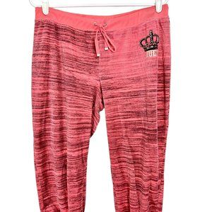 Vintage Juicy Couture Velour Cropped Track Pants Sweatpants Crown Logo